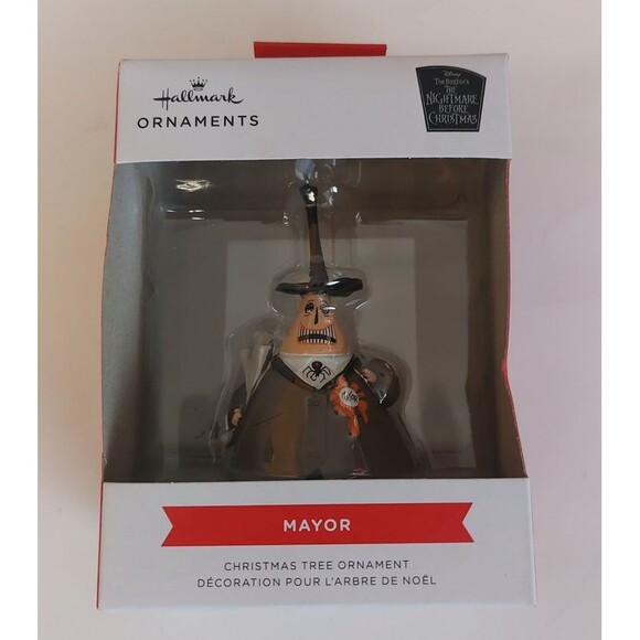 Hallmark Other - Hallmark Tree Ornament 2022 The Nightmare Before Christmas MAYOR